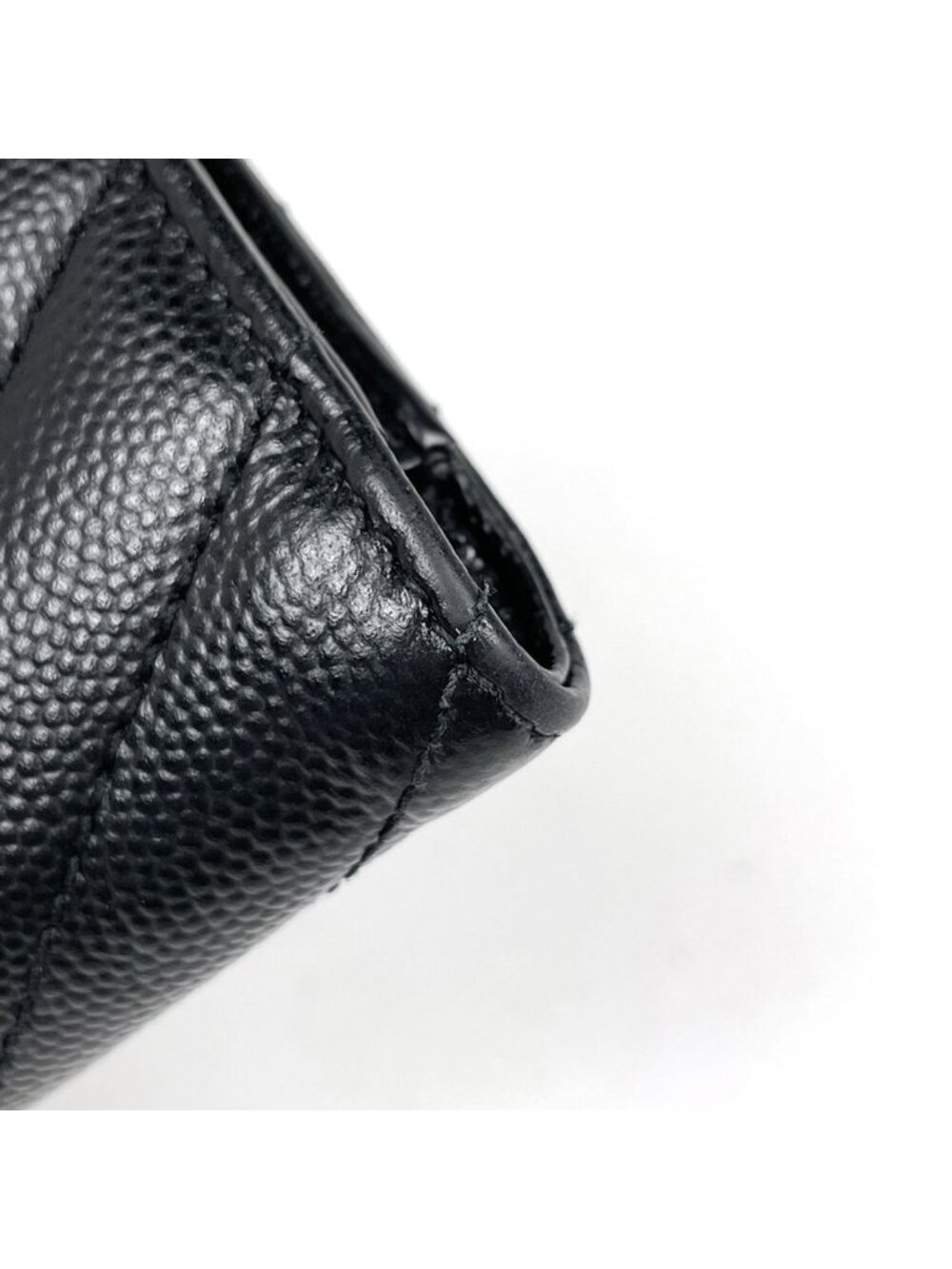 Saint Laurent Bifold Wallet Leather Black - Picture 3 of 8